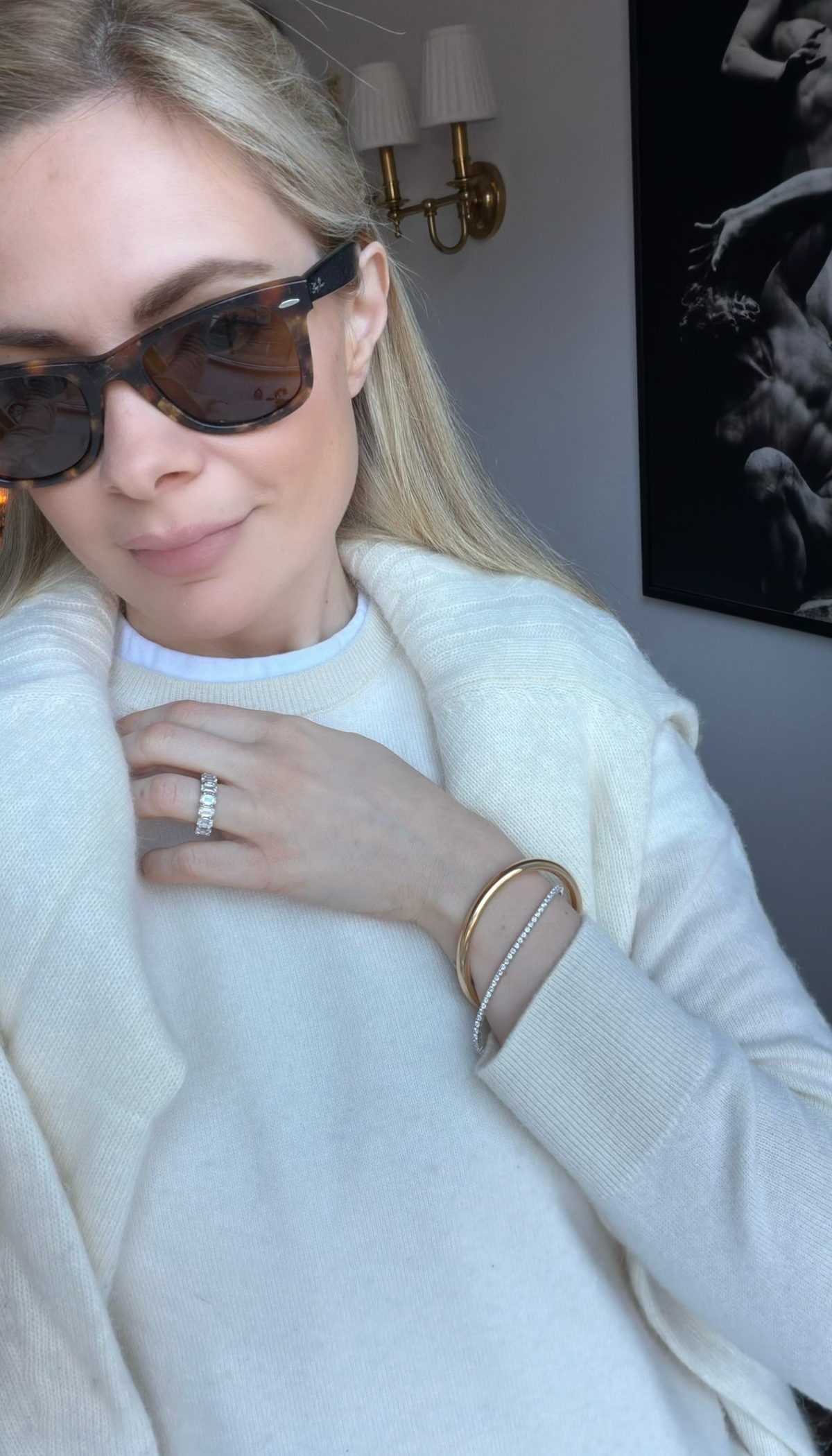 Diamond Tennis Bracelet & Coco Bracelet