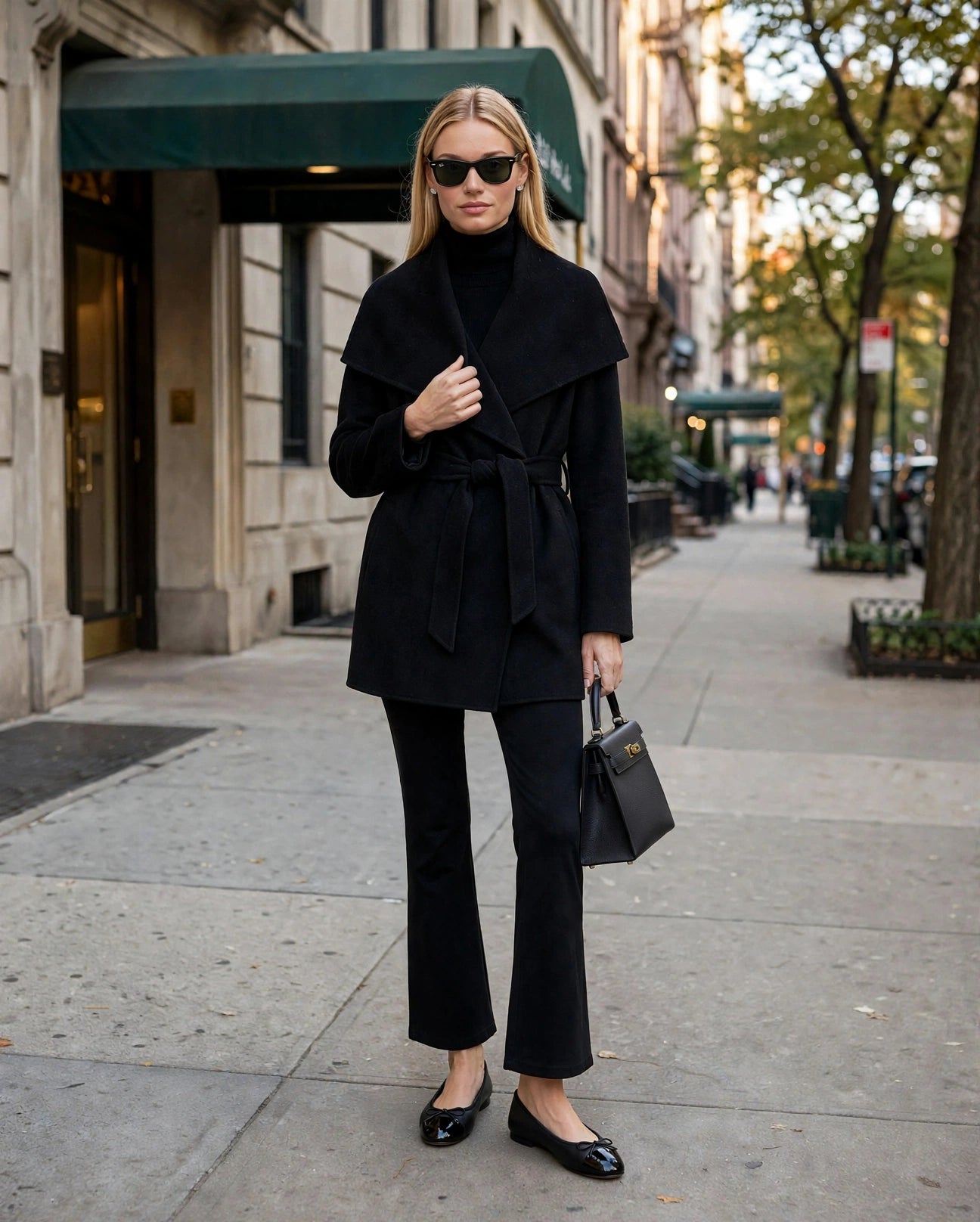 Spencer Short Wrap Coat