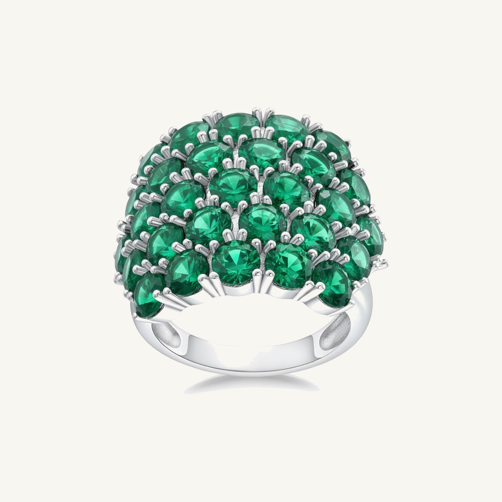 Martini Ring Emerald
