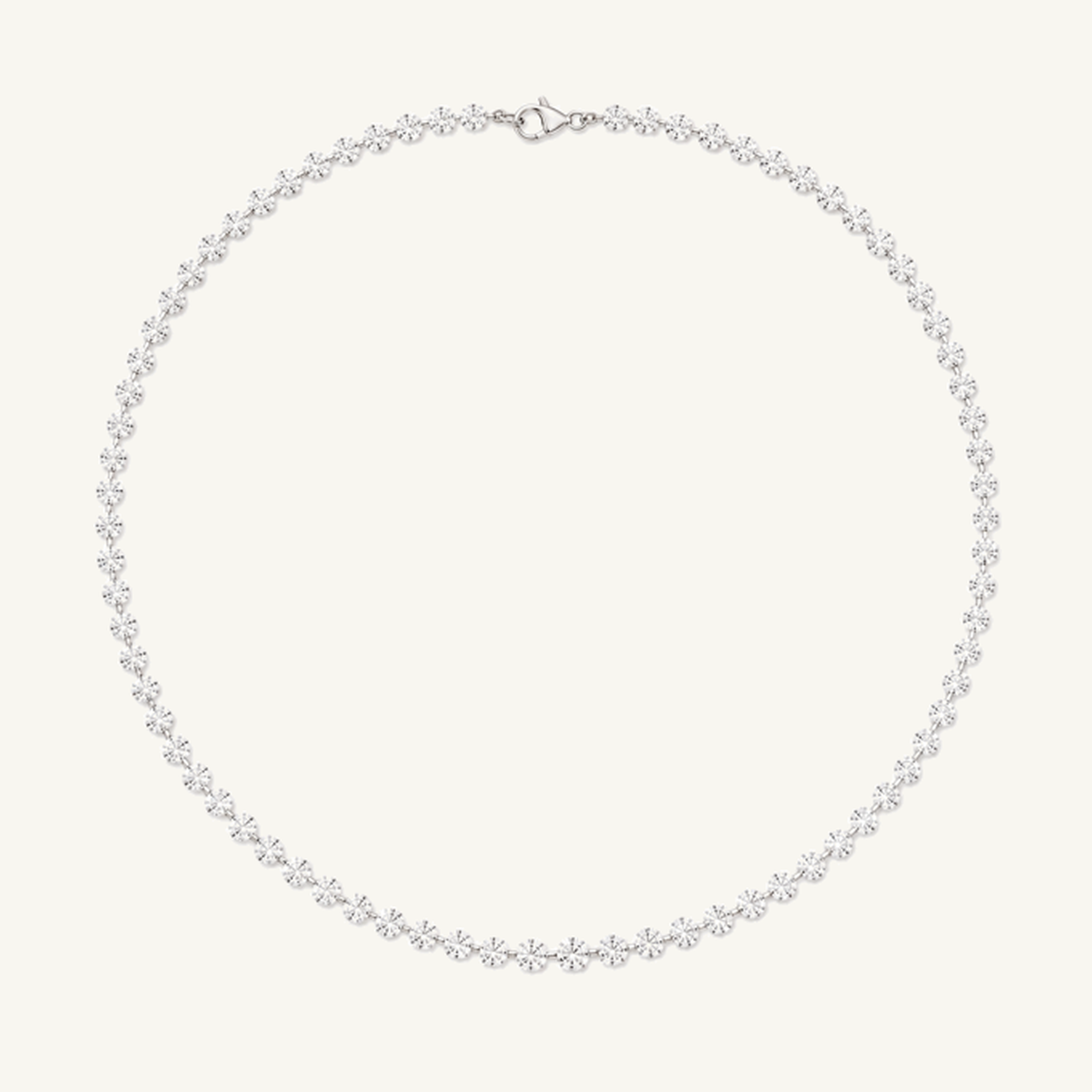 Cloud Diamond Necklace