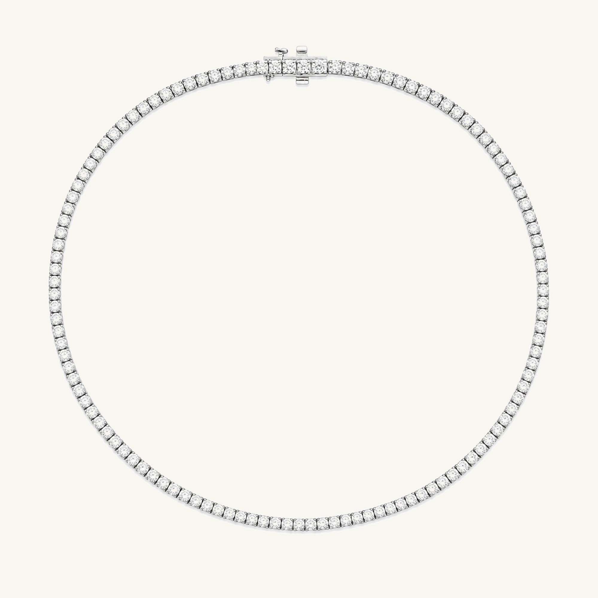 Diamond Tennis Necklace 8ct